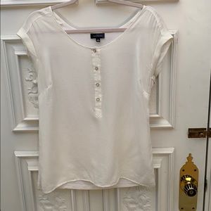 The Limited - Cream Top - Size MEDIUM